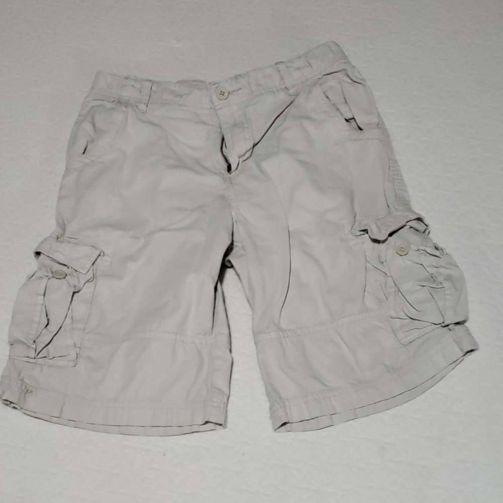 Boys Khaki cargo shorts